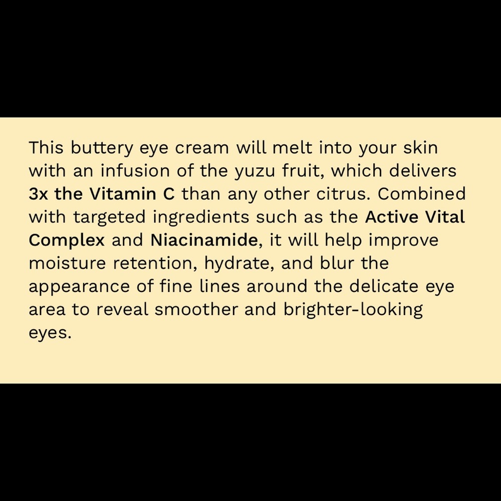 🍋 SATURDAY SKIN YUZU VITAMIN C BRIGHT EYE CREAM - Picture 6 of 7